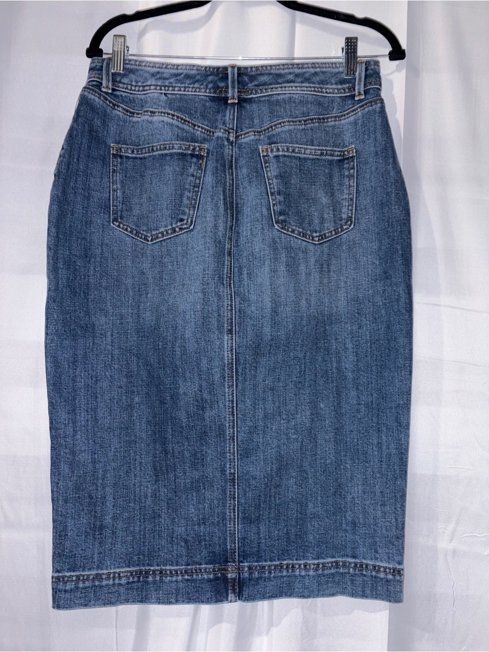 Talbots Petite Denim Jeans with Gold Stitching